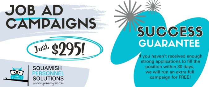 Deals on Recruiting and Job Board Campaigns for Squamish