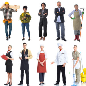 Temporary Chefs Labourers Servers Carpenters Cleaners and other employees available